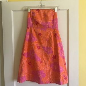 Lilly Pulitzer Strapless Sundress - Size 6